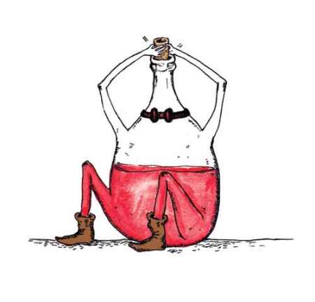 Half Full - illustration by Roxanne Colk