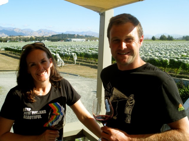 Anna & Jason Flowerday - photo by The Wine Idealist