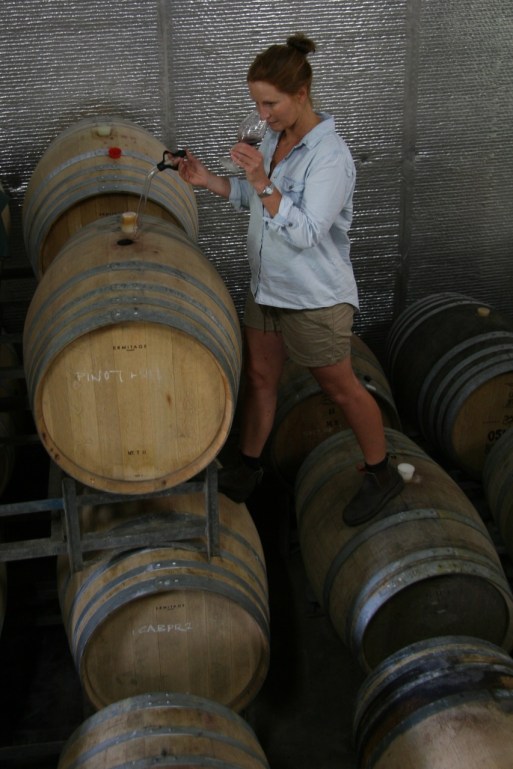 Jo Perry - photo courtesy of Dormilona Wines