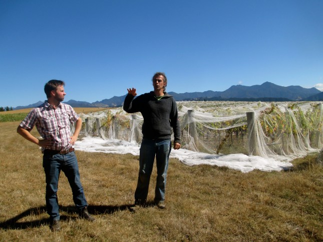 Damien Yvon and Fabiano Frangi - photo by The Wine Idealist