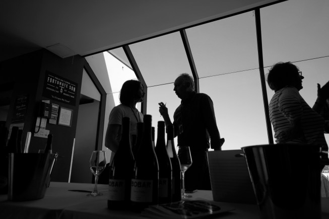 Tom Belford and Ron Laughton - photo by The Wine Idealist