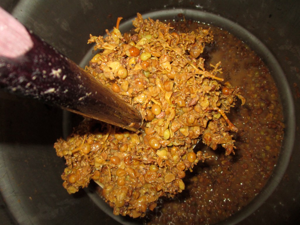 Plunging the Cap - photo by The Wine Idealist