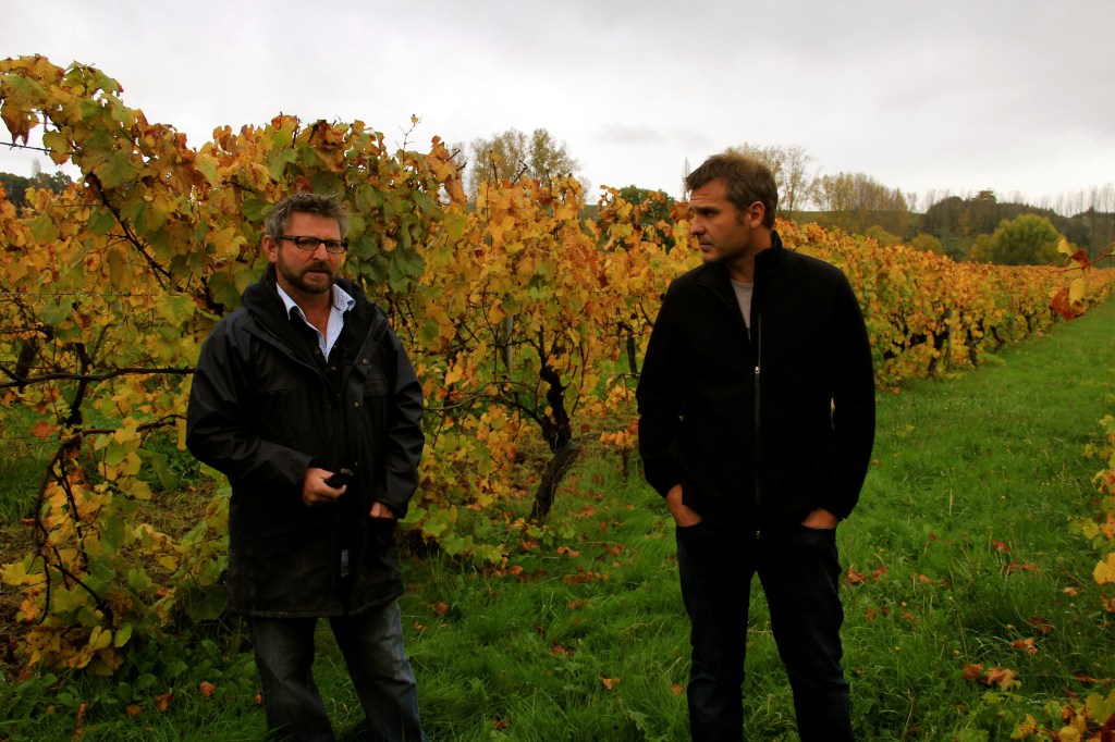 Robert (viti) and Todd (wine) - photo by The Wine Idealist
