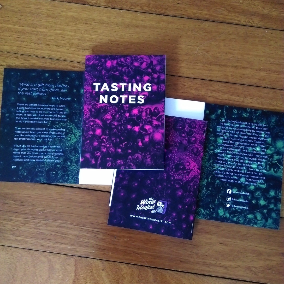 TASTING NOTES by The Wine Idealist